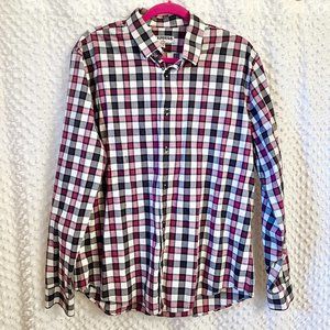 Plaid Button-Down